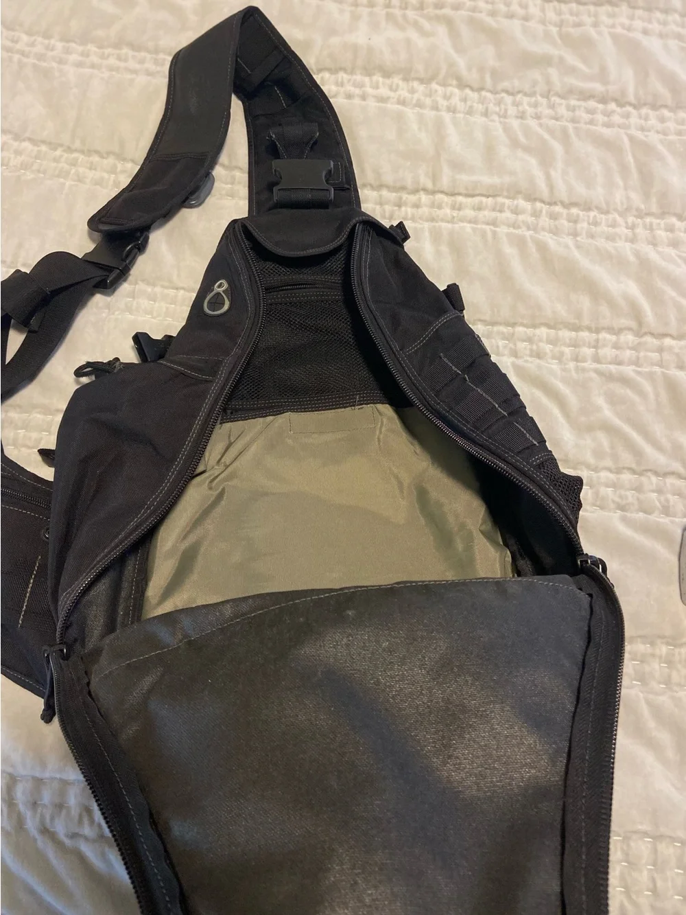Maxpedition Monsoon Gear Tactical Sling Backpack Jumbo Molle EDC Messenger Bag